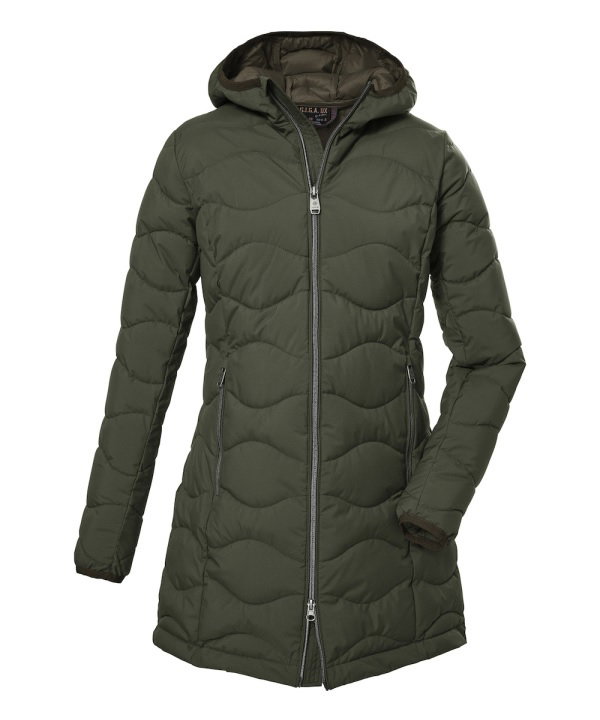 G.I.G.A. DX Winter Down Parka GW 20 with Hood (water-repellent, breathable, windproof) olive green Women