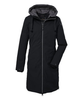 G.I.G.A. DX Winter Functional Parka GW 2 with Hood (breathable, PFC-free) black Women