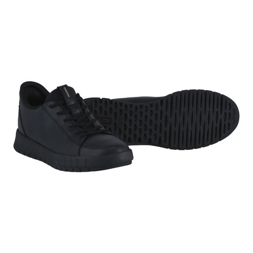 Geox Sneaker Flextride Plus (Leder) schwarz Damen