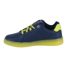 Geox Sneaker Kommodor blau/gelb Kinder