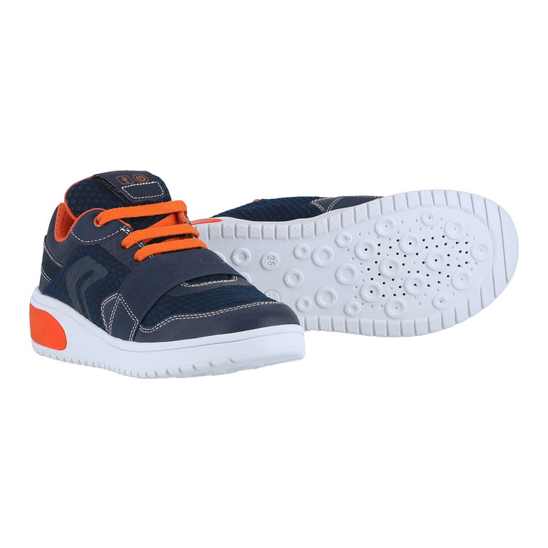 Geox Xled dark blue sneakers for children
