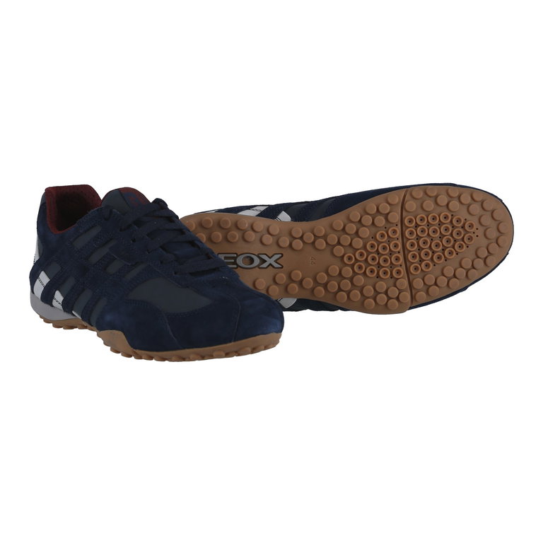 Geox Sneaker Snake Original A (Veloursleder/Synthetik) navyblau Herren