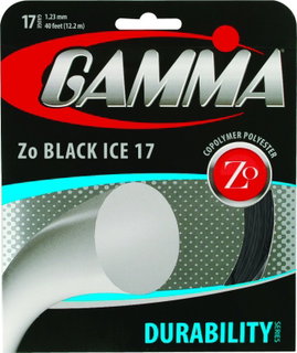 Gamma Zo Black Ice Sznur Tenisowy