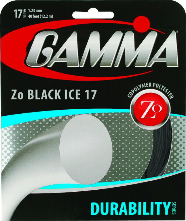 Gamma Tennissaite Zo Black Ice 12m Set