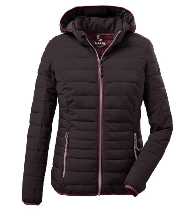 G.I.G.A. DX Winter-Funktionsjacke Uyaka mit Kapuze (wasserabweisend und winddicht) pflaume violett Damen
