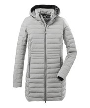 G.I.G.A. DX Winter-Funktionsparka Bacarya mit abzippbarer Kapuze (wasserabweisend und winddicht) hellgrau Damen