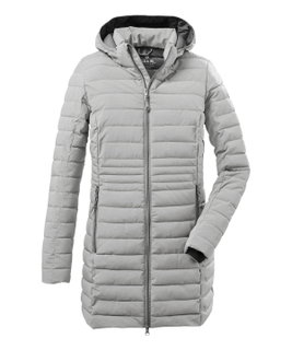 G.I.G.A. DX Winter Functional Parka Bacarya with detachable hood (water-repellent and windproof) light grey Women