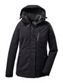 Killtec Winterjacke KOW 140 mit Kapuze (wasser- und winddicht) schwarz Damen