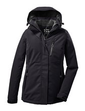 Killtec Winterjacke KOW 140 mit Kapuze (wasser- und winddicht) schwarz Damen