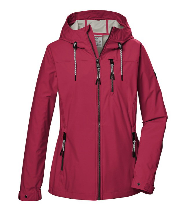 G.I.G.A. DX Softshellsjacke GS 74 mit Kapuze (wasserdicht und winddicht) pink Damen