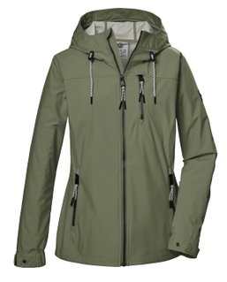 G.I.G.A. DX Softshell Jacket GS 74 with Hood (waterproof and windproof) olive green ladies