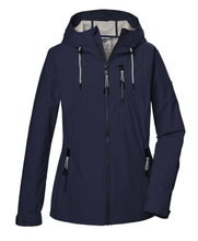 G.I.G.A. DX Softshellsjacke GS 74 mit Kapuze (wasserdicht und winddicht) dunkelblau Damen