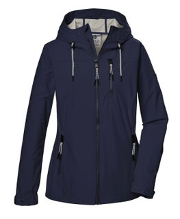 G.I.G.A. DX Softshell Jacket GS 74 with Hood (waterproof and windproof) dark blue Ladies