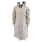G.I.G.A. DX Winter Quilted Coat GW 41 in Down Look (very warm, water-repellent, windproof) light beige ladies'