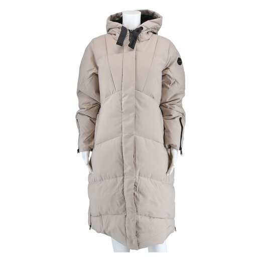 G.I.G.A. DX Winter-Steppmantel GW 41 in Daunenoptik (sehr warm, wasserabweisend, winddicht) hellbeige Damen