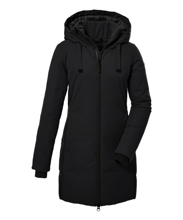 G.I.G.A. DX Winter-Funktionsparka GW I mit Kapuze (wasserdicht, atmungsaktiv, PFC-frei) schwarz Damen
