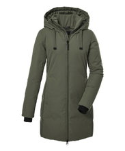 G.I.G.A. DX Winter-Funktionsparka GW I mit Kapuze (wasserdicht, atmungsaktiv, PFC-frei) olivegrün Damen
