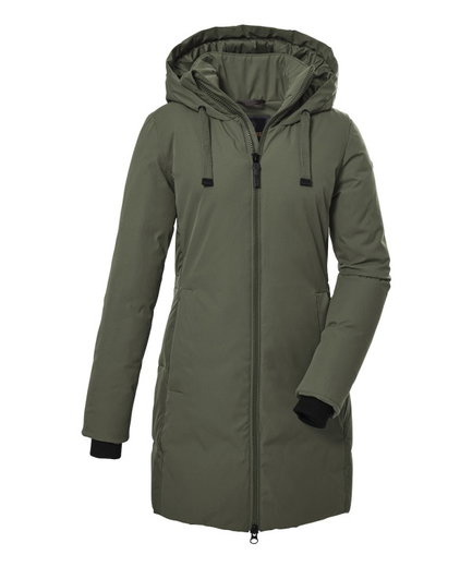 G.I.G.A. DX Winter-Funktionsparka GW I mit Kapuze (wasserdicht, atmungsaktiv, PFC-frei) olivegrün Damen