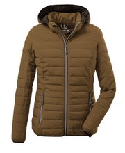 G.I.G.A. DX Winter-Funktionsjacke Uyaka mit Kapuze (wasserabweisend und winddicht) hellbraun Damen