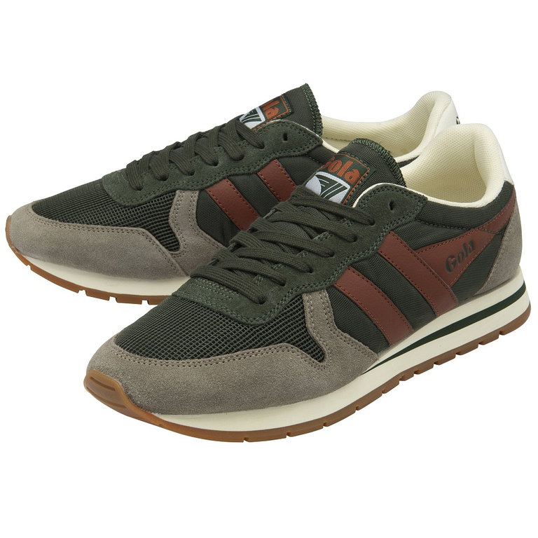 Gola Sneaker Daytona 2025 khakigrün/braun/rostrot Herren