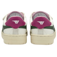 Sneaker Gola Falcon 2025 (PU, zapięcie na rzep) biały/zielony/fuksjowy róż dziecięcy