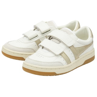 Gola Sneaker Falcon Mirror 2025 (PU,Klettverschluss) weiss/gold Kinder