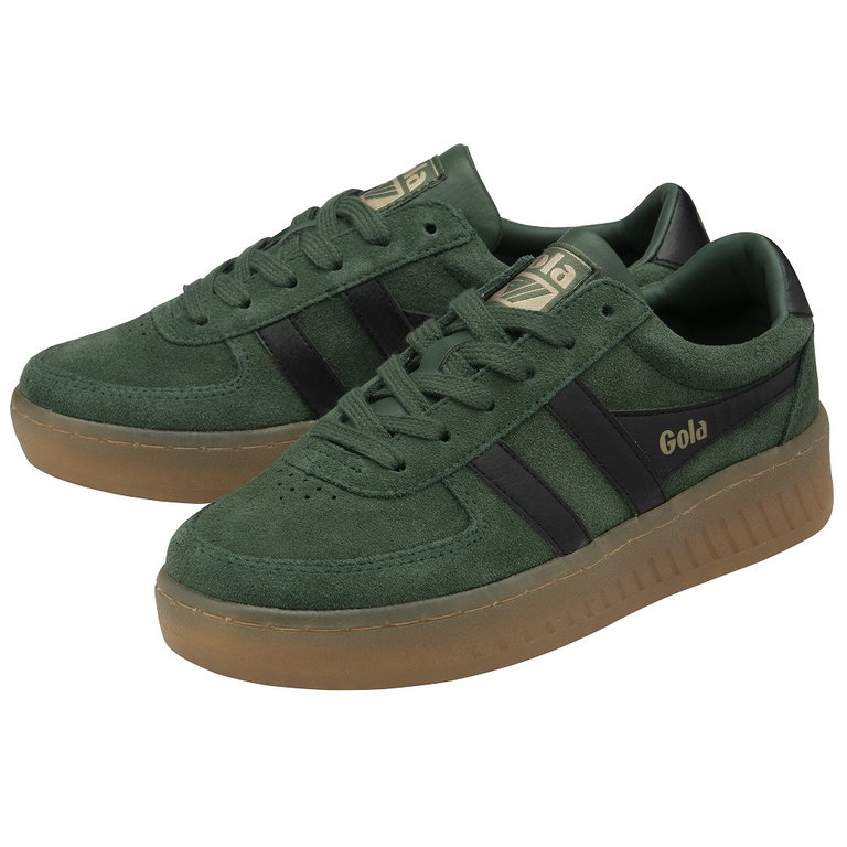 Gola Sneaker Grandslam Wildleder 2025 immergrün/schwarz Damen