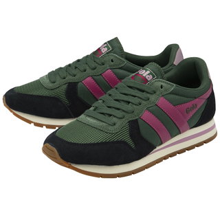 Gola Sneaker Daytona 2025 immergrün/schwarz/fuchsiapink Damen