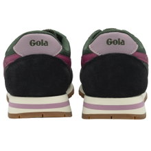 Gola Sneaker Daytona 2025 immergrün/schwarz/fuchsiapink Damen