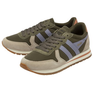 Gola Sneaker Daytona Chute khakigrün/lavendel/hellgrau Damen
