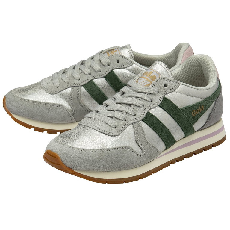 Gola Sneaker Daytona Blaze silber/immergrün/rosa Damen