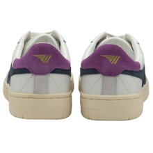 Gola Sneaker Falcon Leder weiss/navyblau/violett Damen
