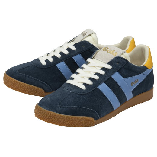 Gola Sneaker Elan navyblau/hellblau/gelb Damen