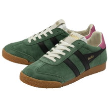 Gola Sneaker Elan dunkelgrün/schwarz/fuchsia Damen