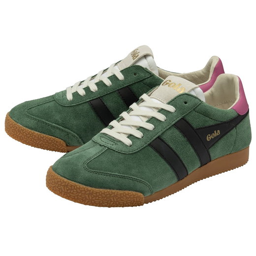 Gola Sneaker Elan dunkelgrün/schwarz/fuchsia Damen