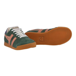 Gola Sneaker Elan 2025 immergrün/terracottarot/violett Damen