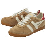 Gola Sneaker Elan caramelbraun/weiss/dunkelrot Damen