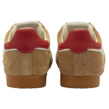 Gola Sneaker Elan caramelbraun/weiss/dunkelrot Damen