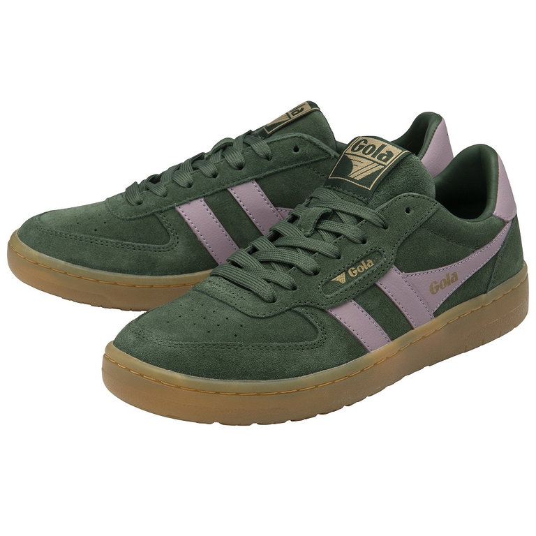 Gola Sneaker Hawk '86 2025 (Wildleder) immergrün/rosa Damen