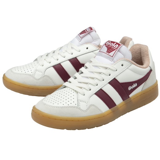 Gola Sneaker Eagle '86 2025 weiss/kirschrot/rose Damen