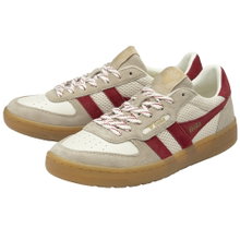 Gola Sneaker Hawk '83 2025 weiss/hellbraun/dunkelrot Damen
