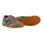 Gola Sneaker Harrier Suede-Leder hellgrau/dunkelgrün/orange Herren