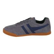 Gola Sneaker Harrier Suede-Leder aschegrau/navyblau/immergrün Herren