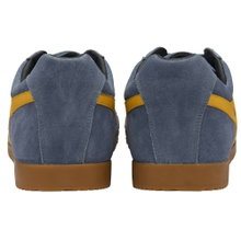 Gola Sneaker Harrier Suede-Leder mondlichtblau/sonnengelb/schwarz Herren