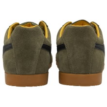 Gola Sneaker Harrier Suede-Leder khakigrün/schwarz/gelb Herren