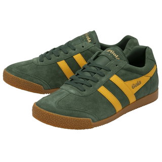 Gola Sneaker Harrier Suede-Leder immergrün/sonnengelb Herren