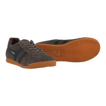 Gola Sneaker Harrier Suede-Leder 2026 moosgrün/schwarz/burgundrot Herren