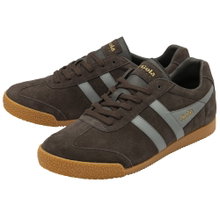 Sneaker Gola Harrier z zamszu i skóry 2025 mokka brązowy/cementowy szary męski