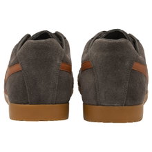 Gola Sneaker Harrier Suede-Leder dunkelbraun/orange Herren