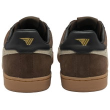 Gola Sneaker Equipe II Suede-Leder 2025 otterbraun/hellbraun/schwarz Herren